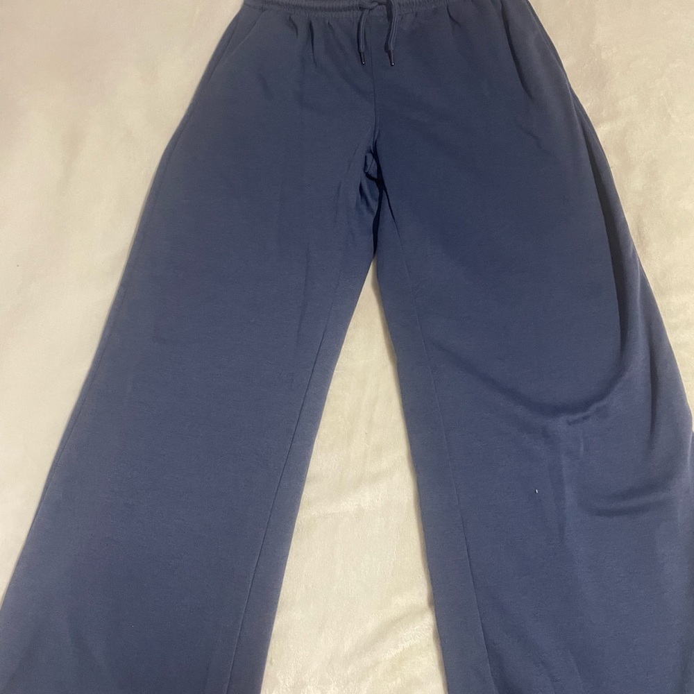 Urban Behavior Blue Wide-Leg Pants